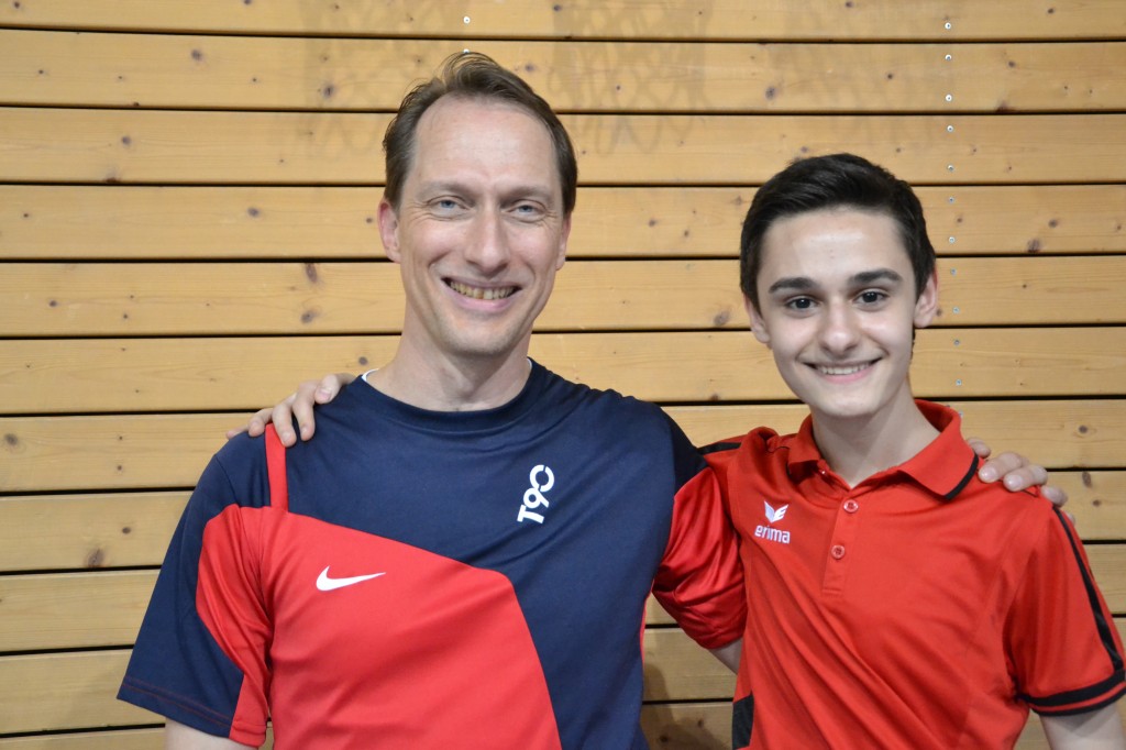 Doppelturniersieger 2013: Michael und Furkan